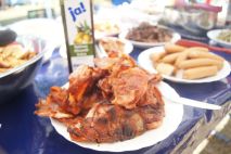 Bacon für den Salat