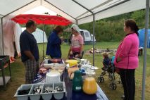 Das Frühstück wird vorbereitet