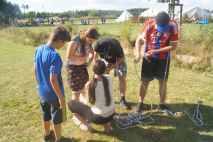 Alle ziehen an einem Strang