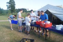 Ein letzter Küchendienst