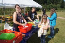 Morgendlicher Küchendienst