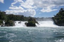 Der Rheinfall in seiner vollen Pracht