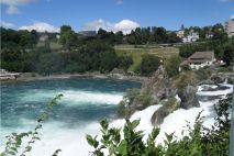 Der Rheinfall von oben