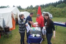 Morgendliches Spülen