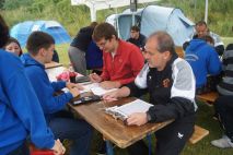 Lagerkasse und Getränkeverkauf