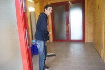 Reinigung der Sanitärräume