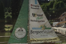 Auf dem Weg zum Hochseilgarten