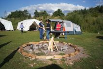 Vorbereitungen für das Dinner