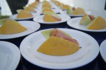 Die Vorspeise ist vorbereitet