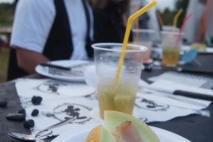 Die Vorspeise ist kredenzt